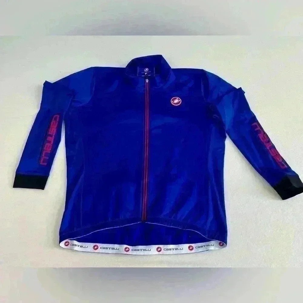 Castello woman cycling, zip up lightweight jacket side zip pocket XXXL